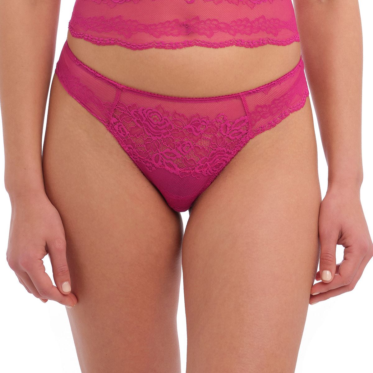 Wacoal Ravissant Tanga - Orchid Flower