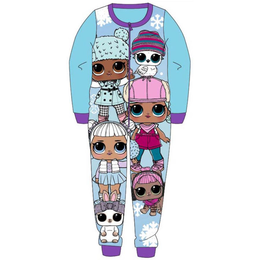 Kids LOL Surprise Snowflake Fleece Onesie