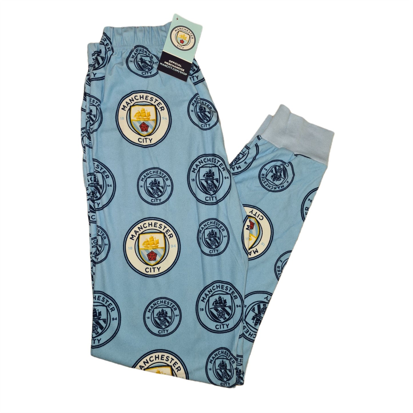 Kids Manchester City FC Fleece Lounge Pants