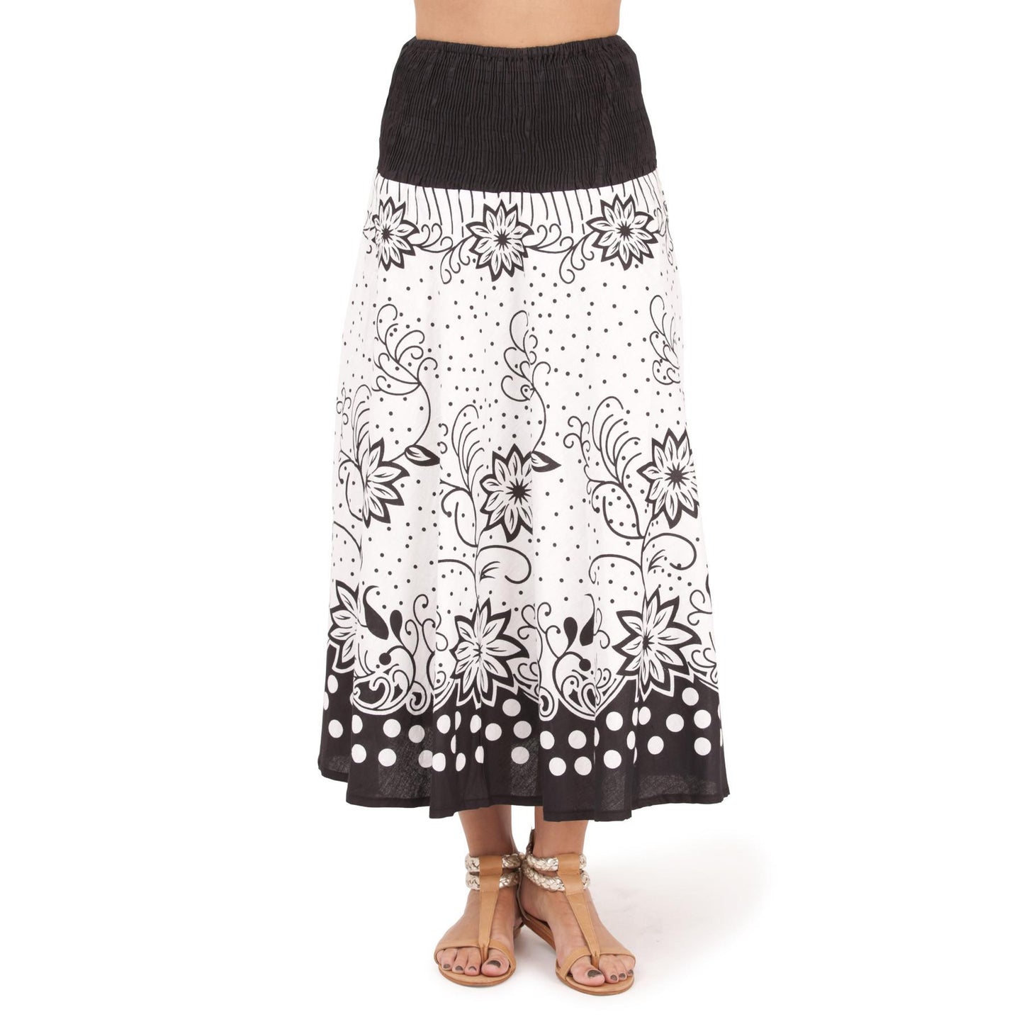 Pistachio 2 In 1 Dress/Skirt - Black