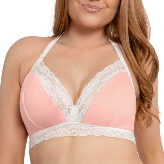 Curvy Kate Twice The Fun Reversible Bralette - White/Pink
