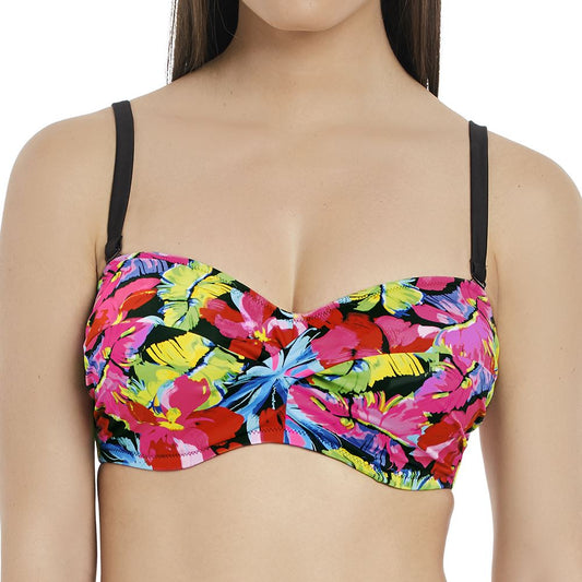 Fantasie Santa Barbara Multiway Twist Bandeau Bikini Top - Multi