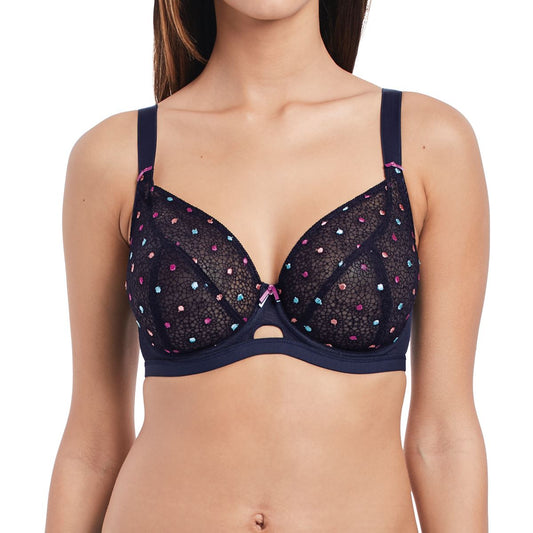 Freya Dreamcatcher Plunge Balcony Bra - Twilight