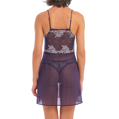 Wacoal Lace Perfection Chemise - Evening Blue
