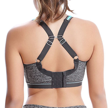 Freya Active Epic Crop Top Sports Bra - Carbon