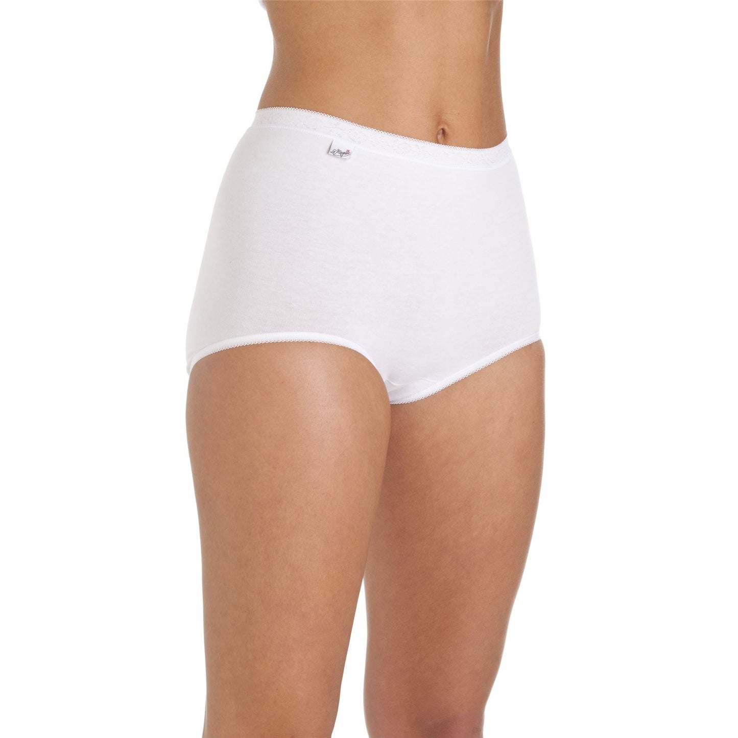 La Marquise Maxi Brief (3 Pack) - White La Marquise