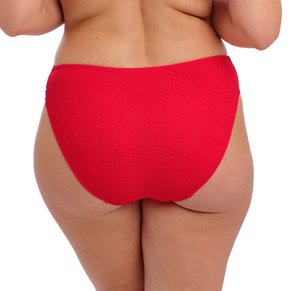 Fantasie Ottawa Mid Rise Bikini Brief - Radiant Red Fantasie Swimwear
