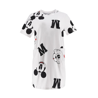 Mickey Mouse Womens Nightdress - White