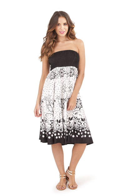 Pistachio 2 In 1 Dress/Skirt - Black