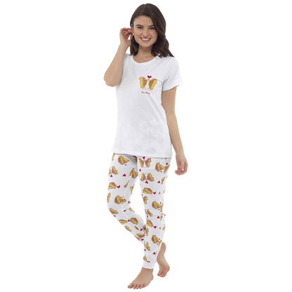 Foxbury Womens Stay Cheesy Pyjama Set