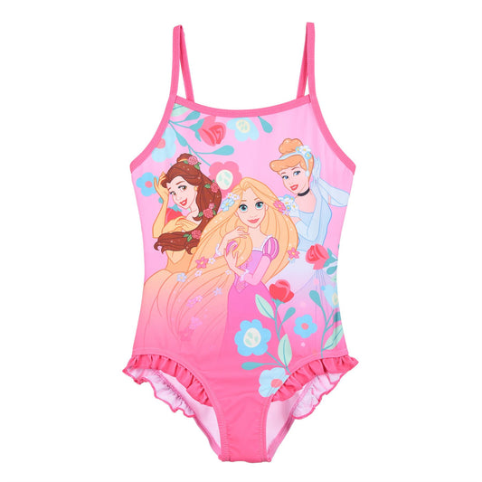 Girls Disney Princess Swimsuit - Pink