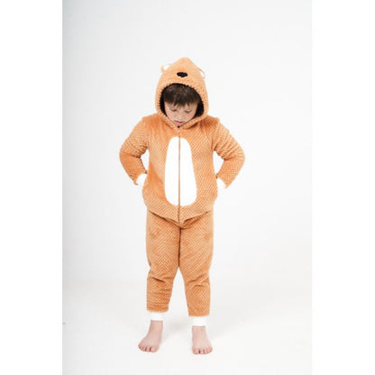 Nifty Kids Fox Waffle Fleece Onesie