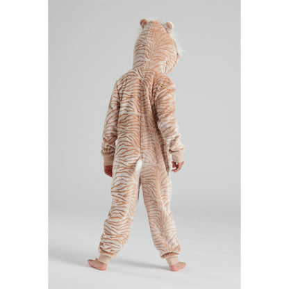 Nifty Kids Luxury Tiger Onesie - Brown