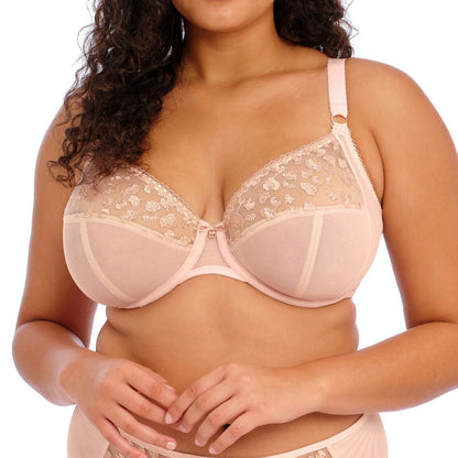 Elomi Namrah Bandless Plunge Bra - Pale Blush