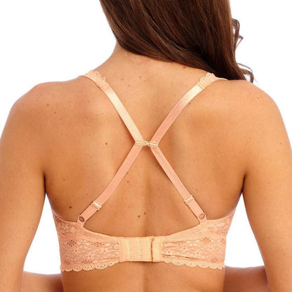Wacoal Halo Lace Soft Cup Bra - Almost Apricot