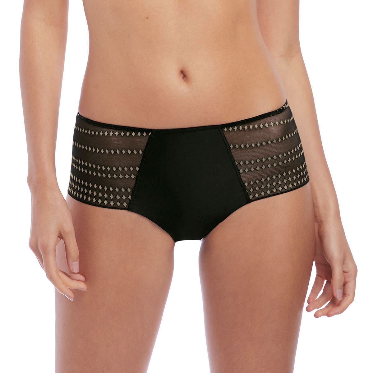 Wacoal Respect Short - Black/Champagne