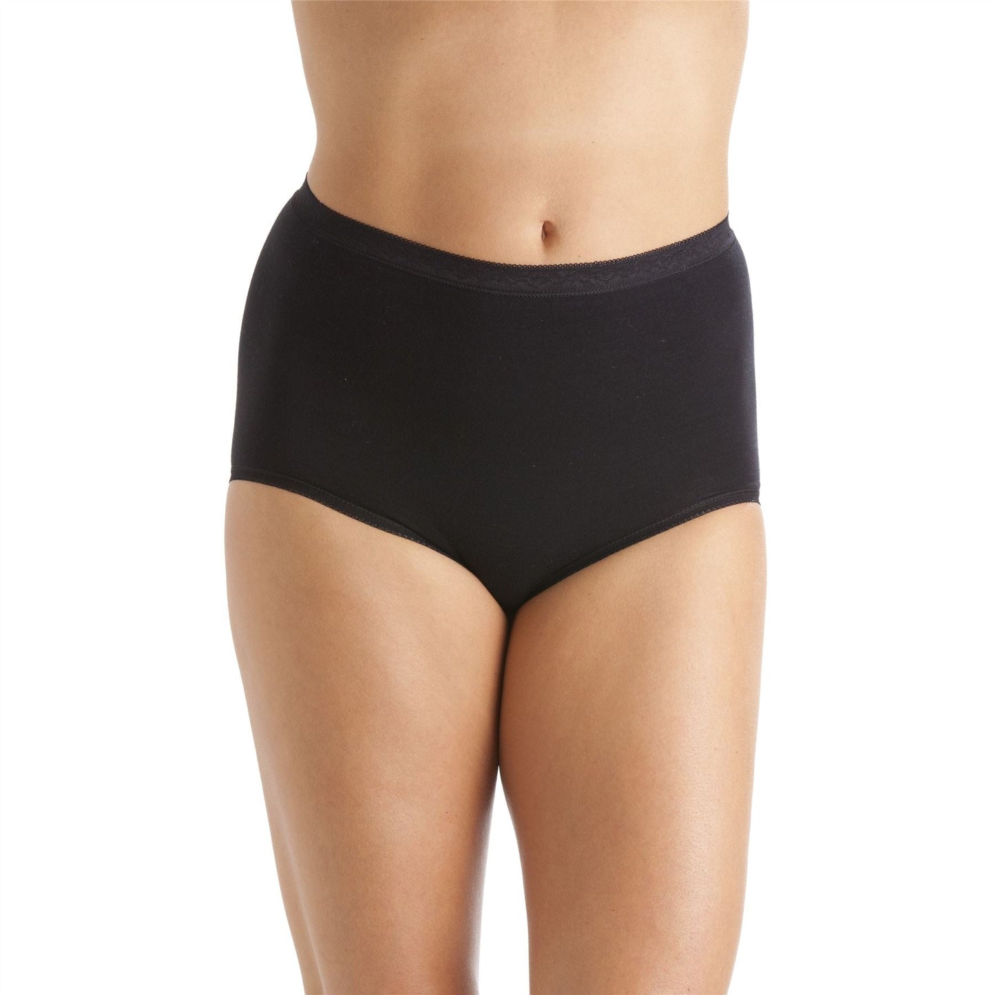 La Marquise Maxi Brief (3 Pack) - Black La Marquise