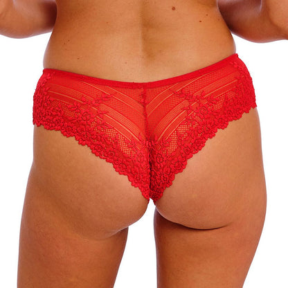 Wacoal Embrace Lace Tanga - Equestrian Red