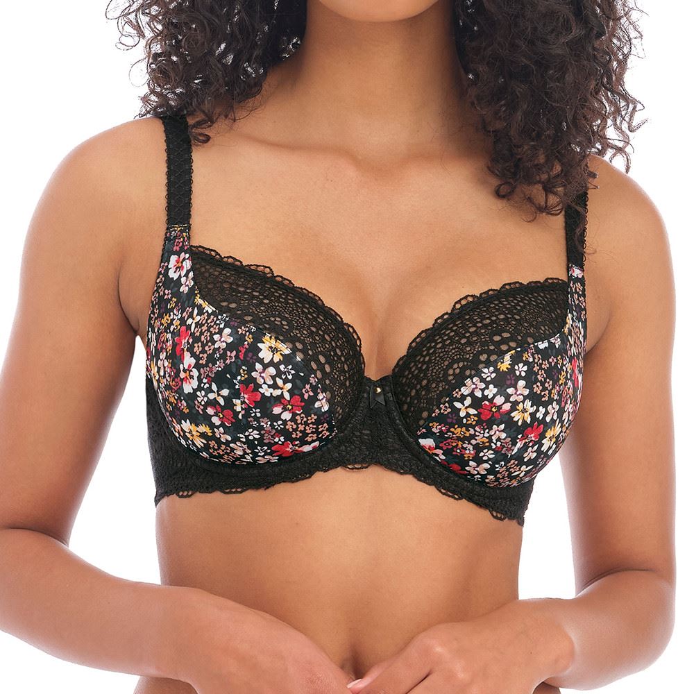 Freya Boho Vibes Plunge Bra - Black