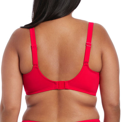 Elomi Indie Multiway Plunge Bikini Top - Red