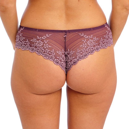 Wacoal Embrace Lace Tanga - Italian Plum/Valerian