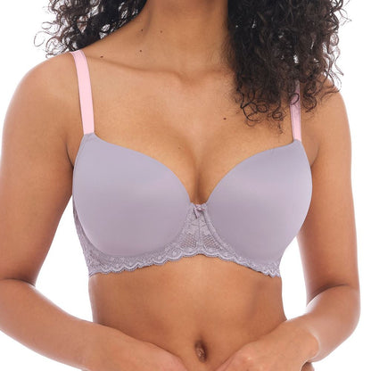 Freya Offbeat Demi Plunge Moulded  Bra - Mineral Grey