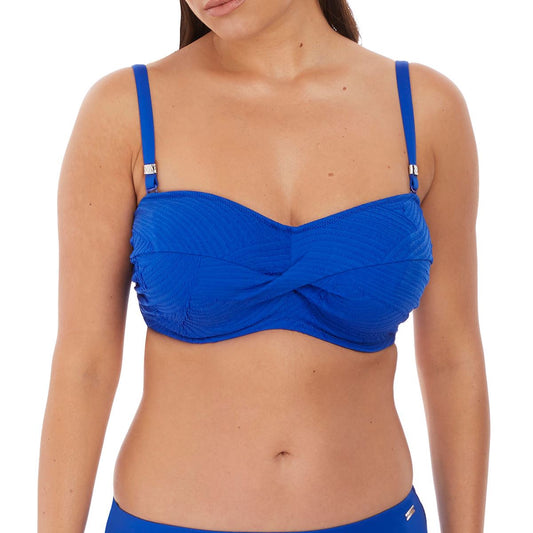 Fantasie Ottawa Twist Bandeau Bikini Top - Pacific