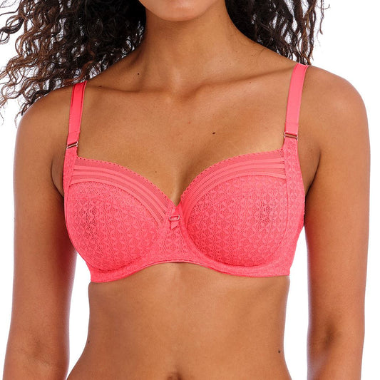 Freya Viva Side Support Bra - Sunkissed Coral