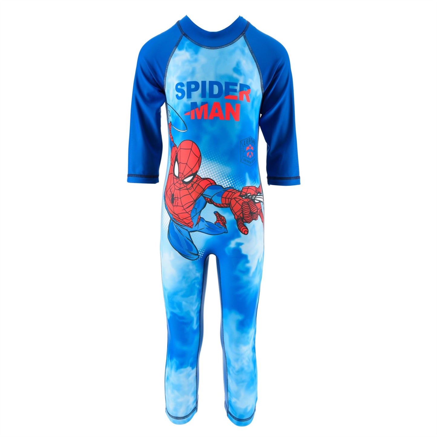 Boys Spiderman UV40+ Sunsafe - Blue