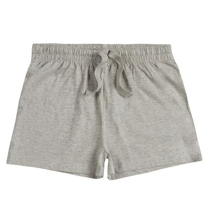 Forever Dreaming Womens 'No Bra Life' Crop Top/Shorts - Black/Grey