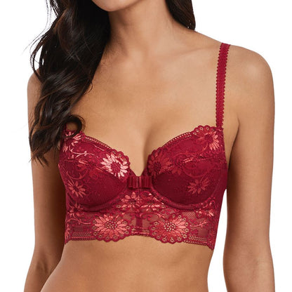 Wacoal Adore Padded Balcony Bra - Venetian Red