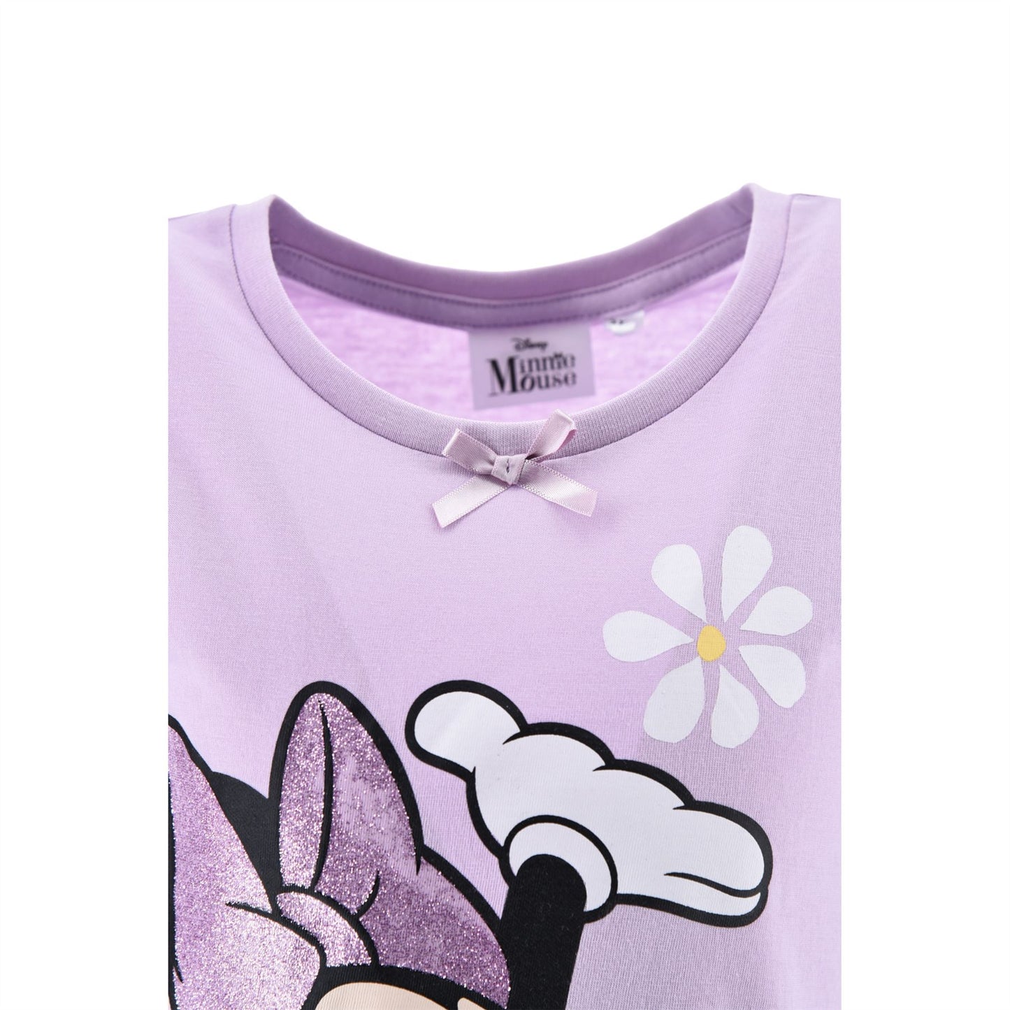 Girls Minnie Mouse 'Keep Smiling' Nightdress - Purple