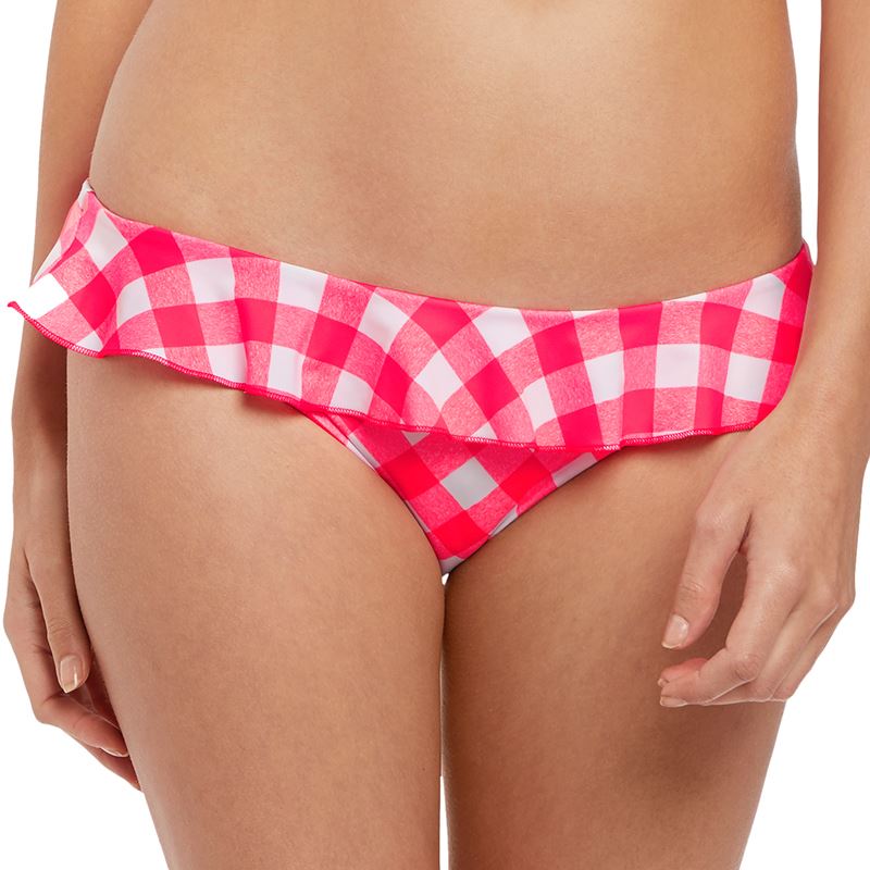 Freya Totally Check Italini Bikini Brief - Tropical Punch