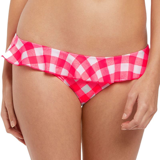 Freya Totally Check Italini Bikini Brief - Tropical Punch