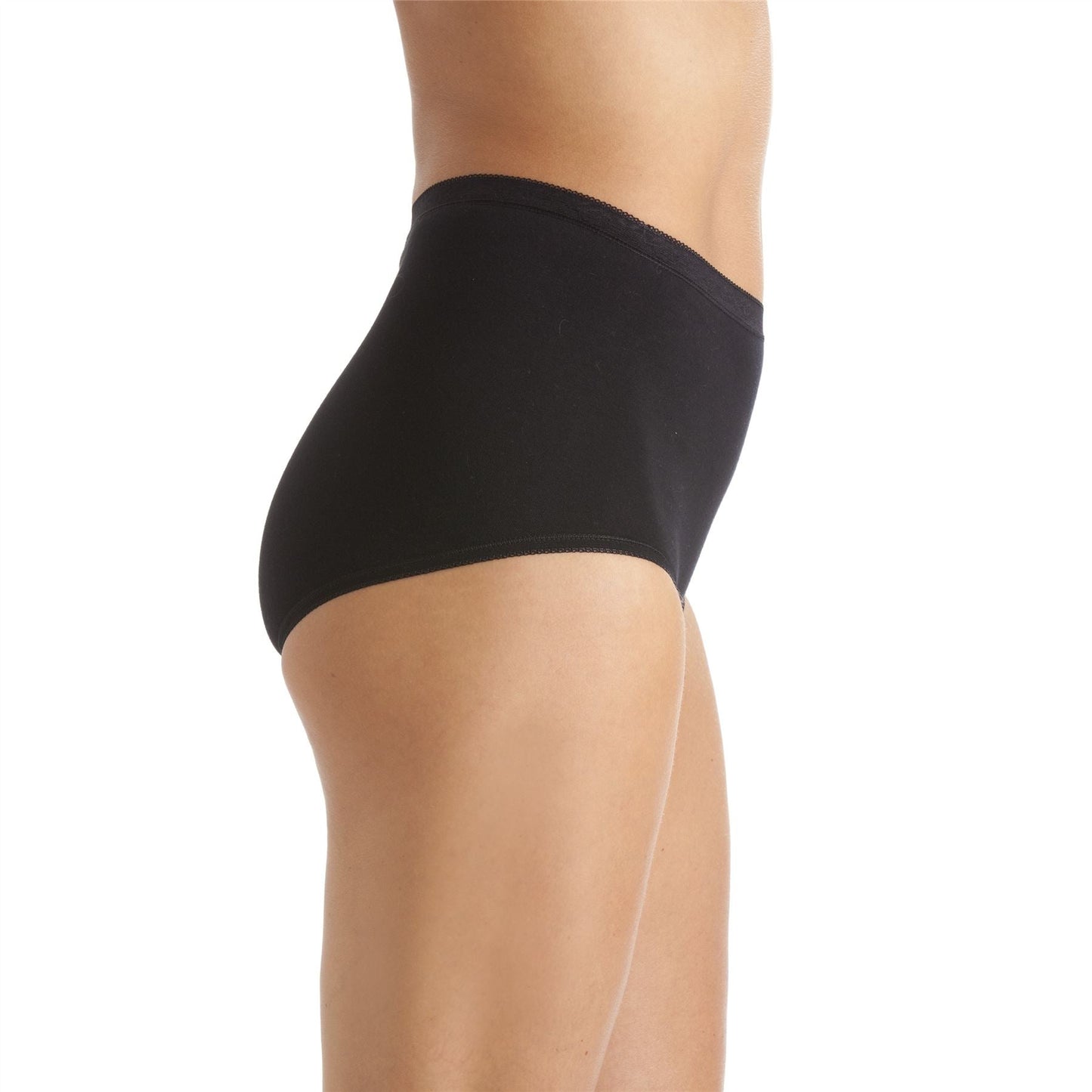 La Marquise Maxi Brief (3 Pack) - Black La Marquise