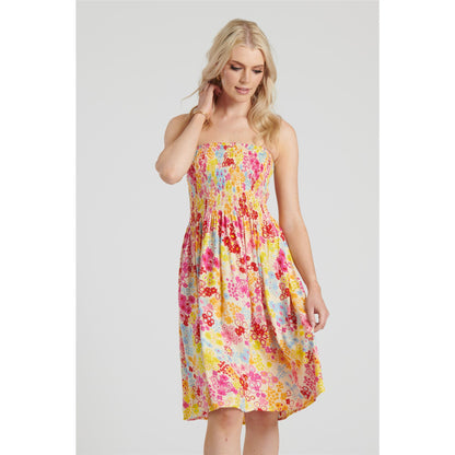Pistachio Multi Floral 3 In 1 Dress
