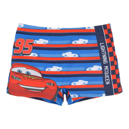 Boys Disney Cars Lightning McQueen Swim Shorts - Blue