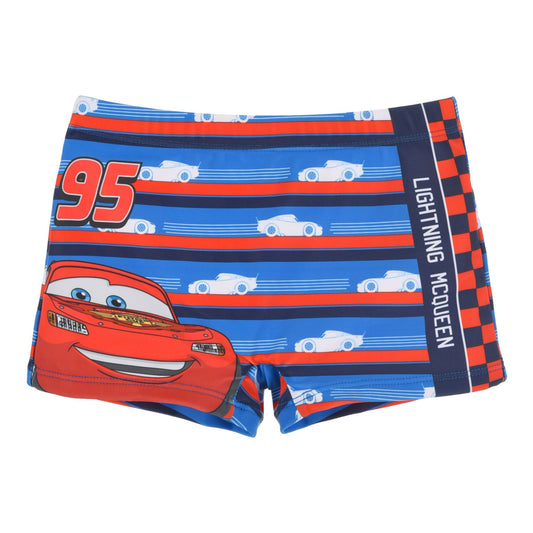 Boys Disney Cars Lightning McQueen Swim Shorts - Blue