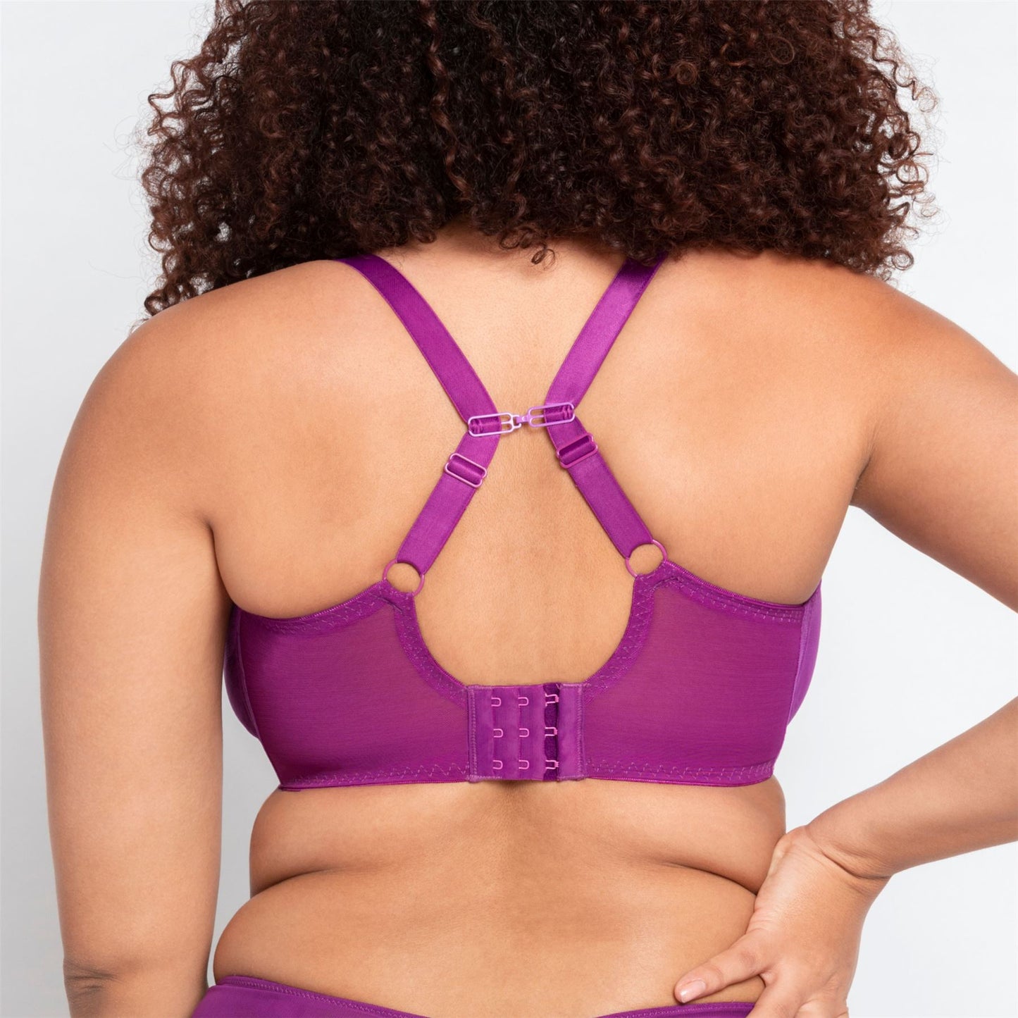 Curvy Kate Centre Stage Full Plunge Bra - Violet