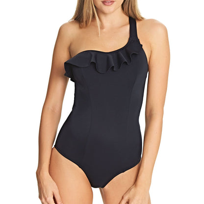 Freya Remix Sculpt Frilled Swimsuit - Black