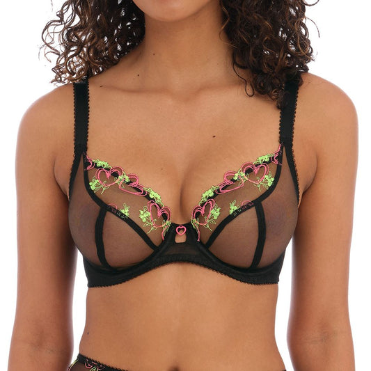 Freya Loveland Plunge Bra - Black