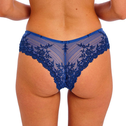 Wacoal Embrace Lace Tanga - Beaucoup Blue/Bellwether Blue