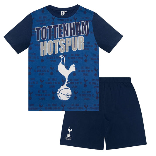 Kids Tottenham Hotspur FC Short Pyjamas - Blue