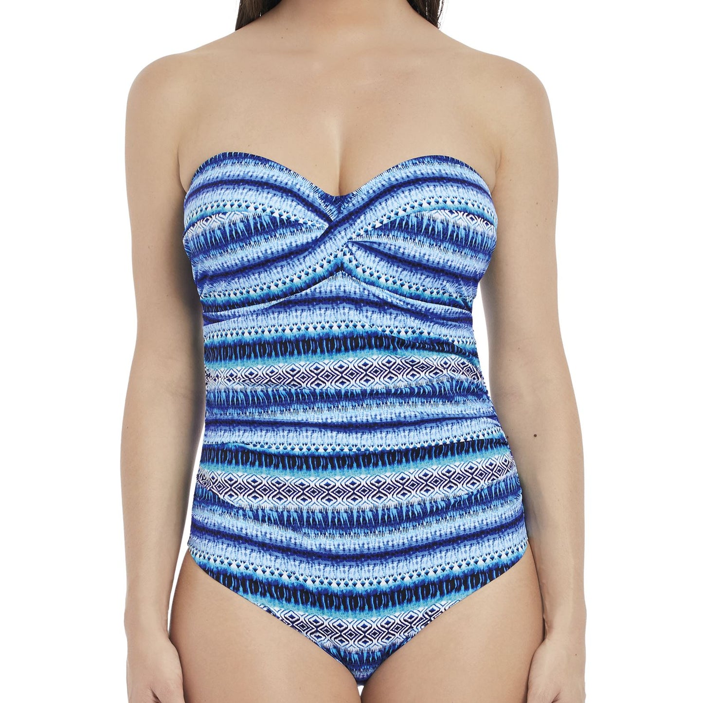 Fantasie La Manga Twist Bandeau Swimsuit - Pacific