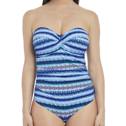 Fantasie La Manga Twist Bandeau Swimsuit - Pacific