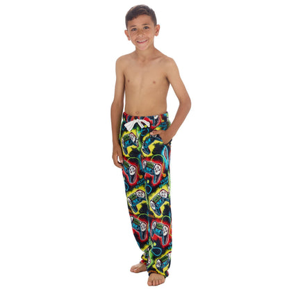 Cargo Bay Boys Fleece Lounge Pants - Gamer Print