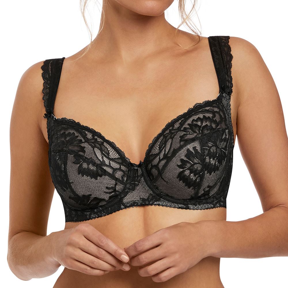 Fantasie Bronte Side Support Plunge Bra - Black