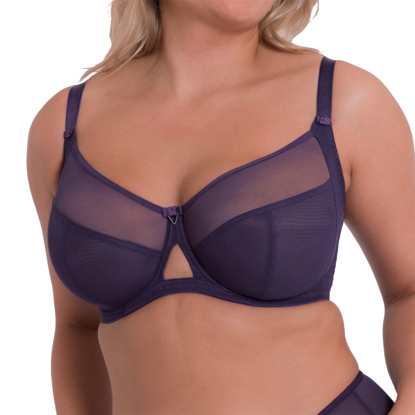 Curvy Kate Victory Balcony Bra - Deep Purple
