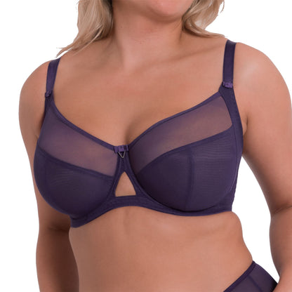 Curvy Kate Victory Balcony Bra - Deep Purple