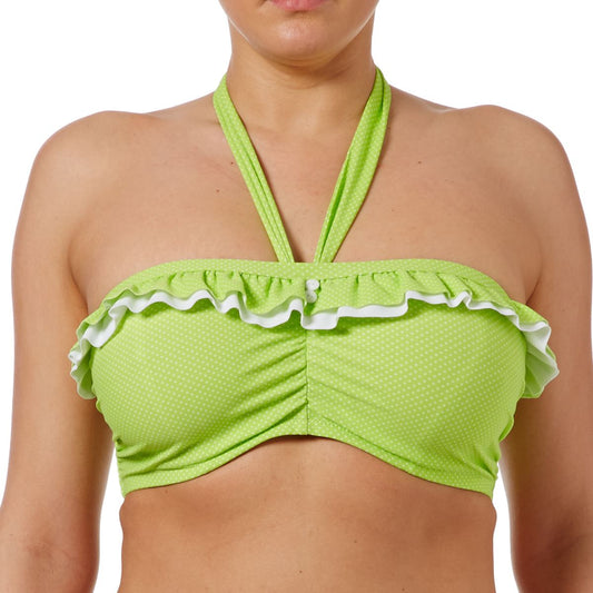 Freya Cherish Bandeau Bikini Top - Lime